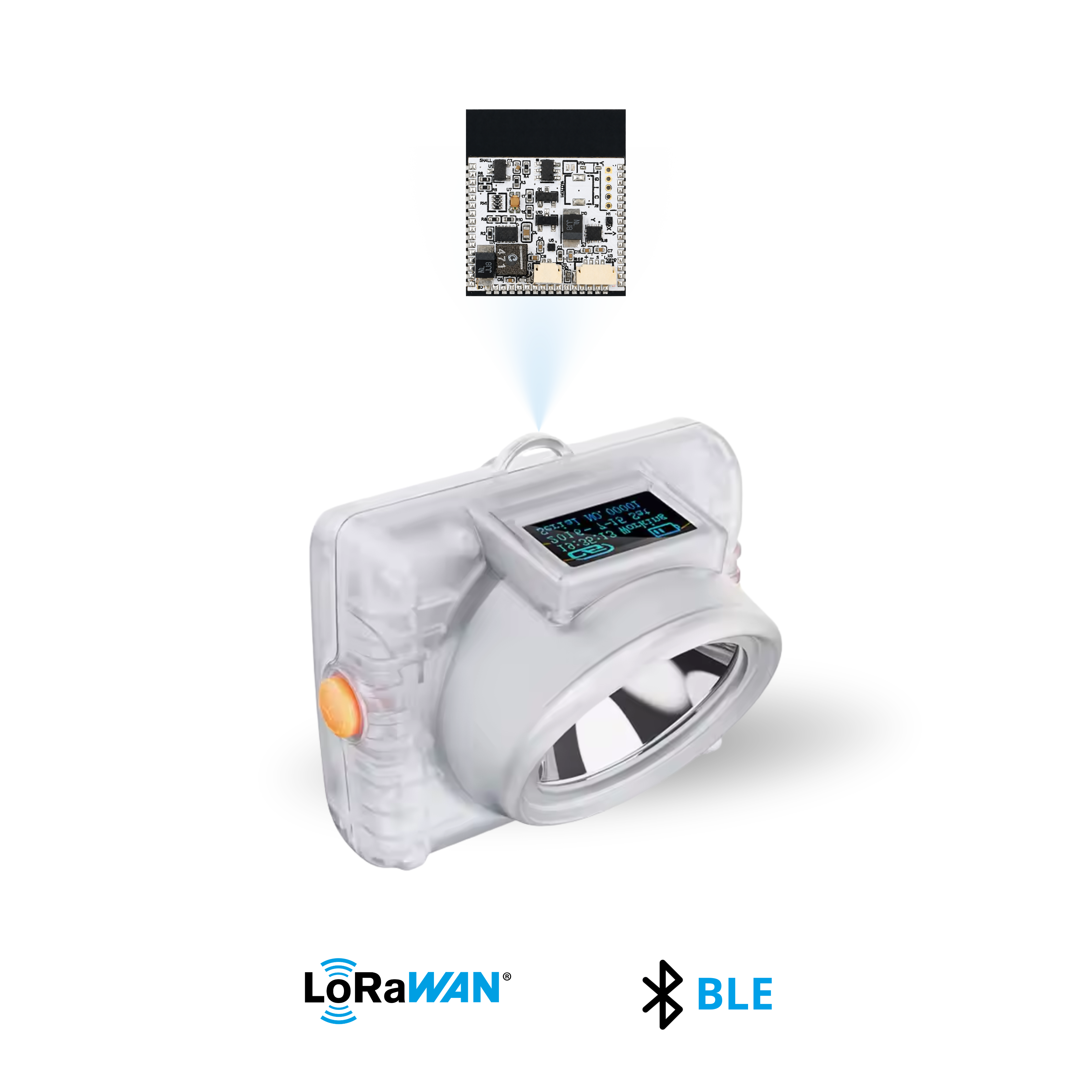 Lámpara + Tag BLE + LoraWan 