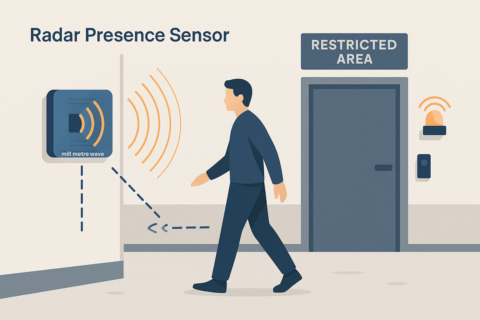 Diagrama de Sensor Radar