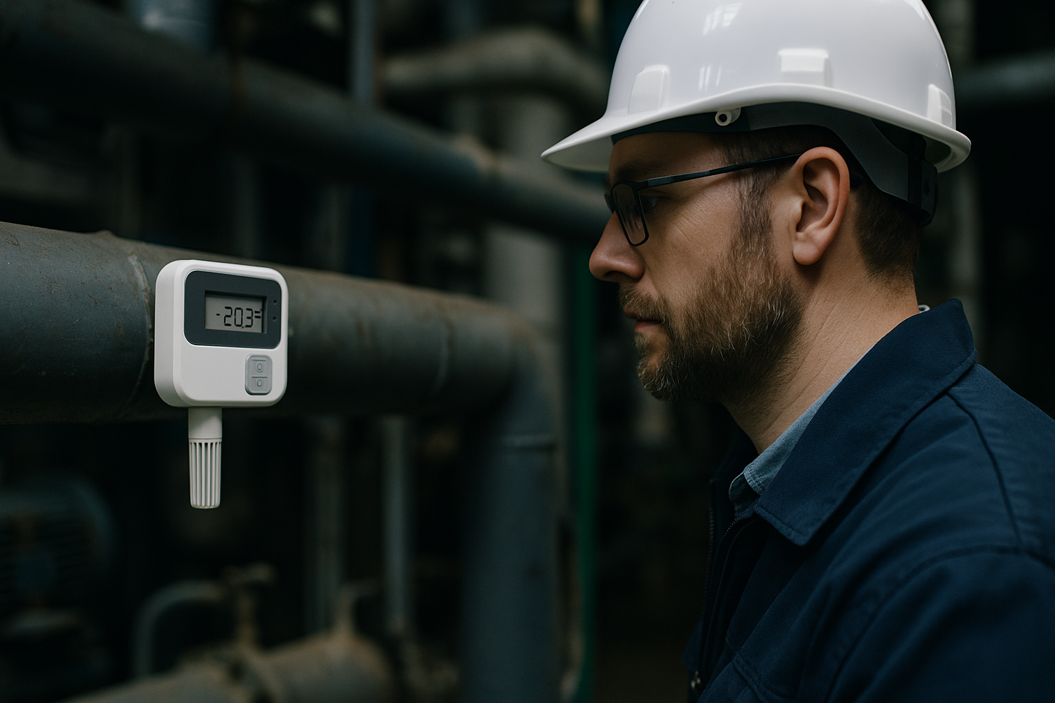 Funcionamiento del Sensor de Temperatura Beacon